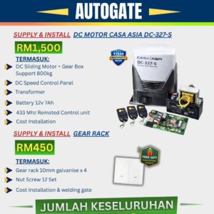 DC MOTOR CASA ASIA DC-327-S