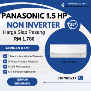 Panasonic 1.5HP - Non Inverter