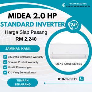 Midea 2.0HP - Standard Inverter